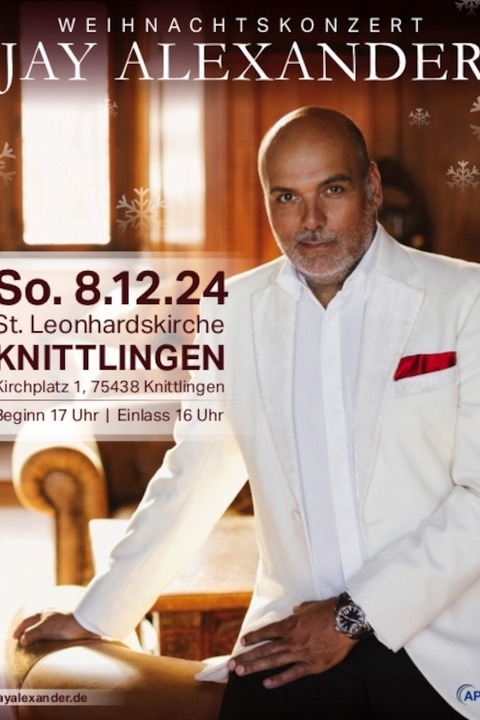 Jay Alexander singt die schnsten Advents- und Weihnachtslieder - Knittlingen - 08.12.2024 17:00