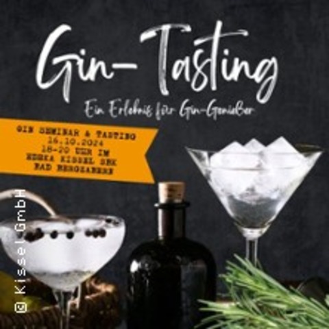 Gin Tasting im SBK Bad Bergzabern - Bad Bergzabern u.a. - 16.10.2024 18:00