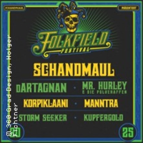 Folkfield Festival 2025 - Parkticket - Bitte Info Lesen - Gelsenkirchen - 13.09.2025 12:00