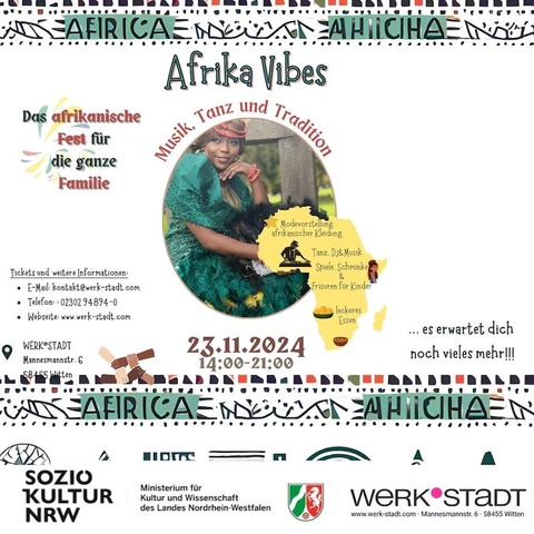 Afrikanisches Fest - Afrika Vibes - Witten - 23.11.2024 14:00