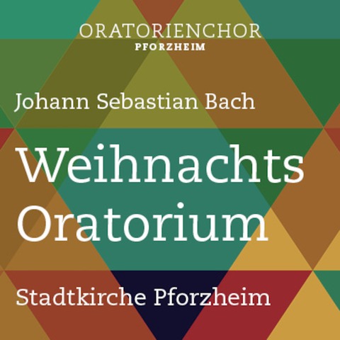 J. S. Bach - Weihnachtsoratorium Kantaten 1-3 Karten fr Zuhrende - Pforzheim - 14.12.2024 17:00