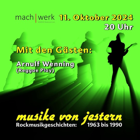 musike von jestern nr. 7 - Magdeburg - 11.10.2024 20:00