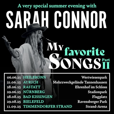 Sarah Connor - Bad Kissingen - 28.08.2025 20:00