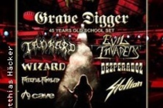 No Playback Festival 2025 - Grave Digger, Tankard, Evil Invaders und mehr