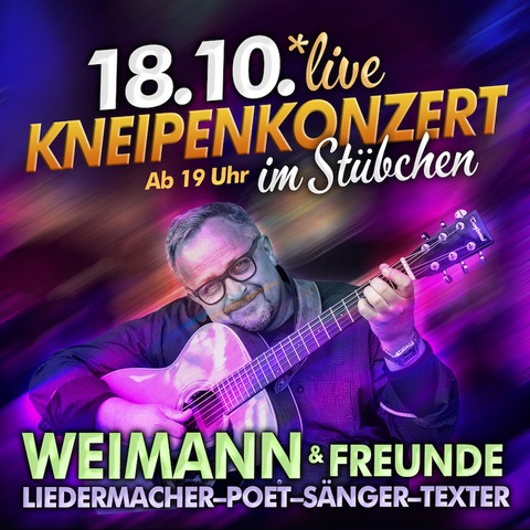 Stbchen Kneipenkonzert mit Weimann & Freunde - Magdeburg - 18.10.2024 20:00