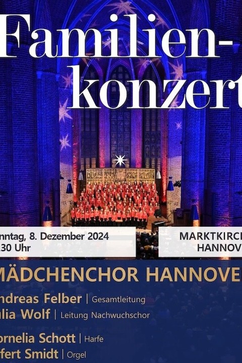 Adventskonzerte 2024 - Familienkonzert - Hannover - 08.12.2024 15:30