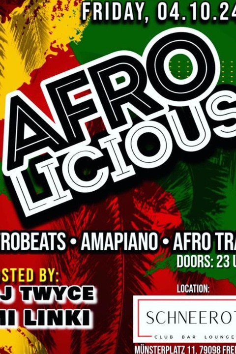 AFROLICIOUS - Freiburg - 04.10.2024 23:00