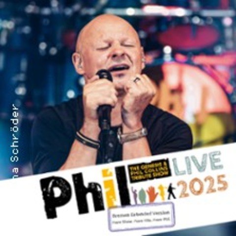 Seebhnen-Lounge Upgrade - Phil - The Genesis & Phil Collins Tribute Show - BREMEN - 18.07.2025 20:15