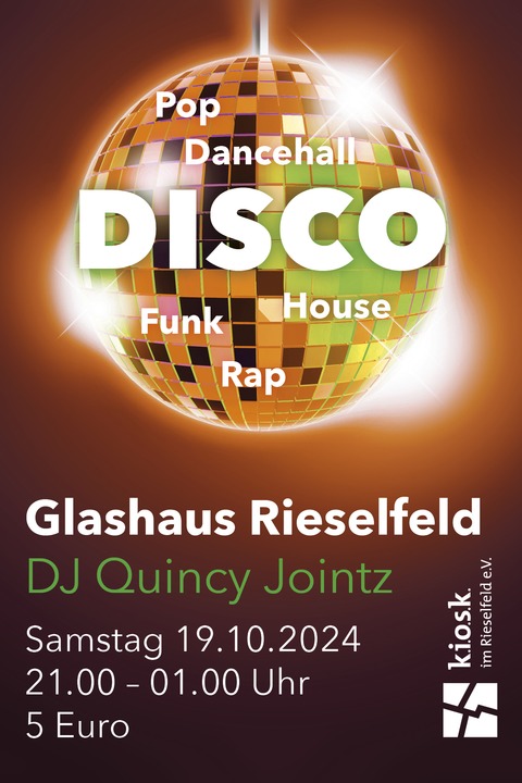 Disco - Freiburg - 19.10.2024 21:00