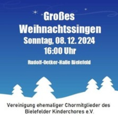 Groes Weihnachtssingen - Bielefeld - 08.12.2024 16:00