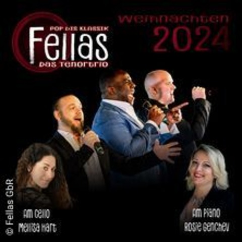 Weihnachten mit den Fellas das Tenortrio - SDHARZ OT STOLBERG (HARZ) - 01.12.2024 15:00