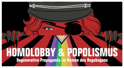 Homolobby & Popolismus - Degenerative Propaganda im Namen des Regenbogens - Freiburg - 10.11.2024 20:00