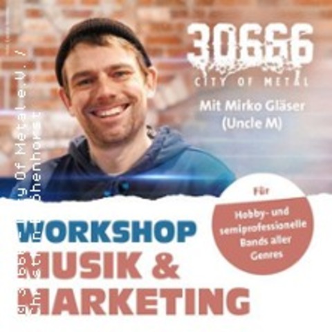 30666 - Musik & Marketing-Workshop - HANNOVER - 16.02.2025 10:00