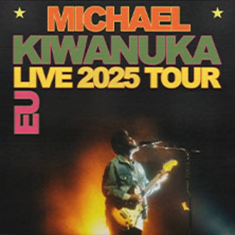 Michael Kiwanuka - EU Live 2025 Tour - FRANKFURT - 07.03.2025 20:00