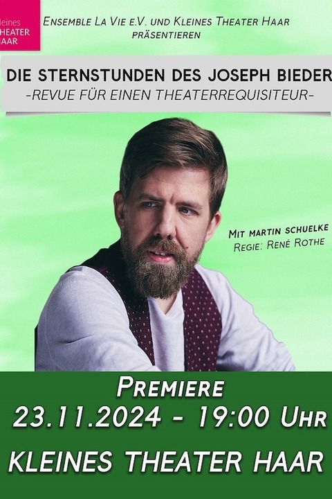 Die Sternstunde des Josef Bieder - Premiere - Haar - 23.11.2024 19:00