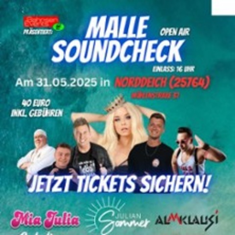 Malle Soundcheck Norddeich 2025 - NORDDEICH - 31.05.2025 17:00