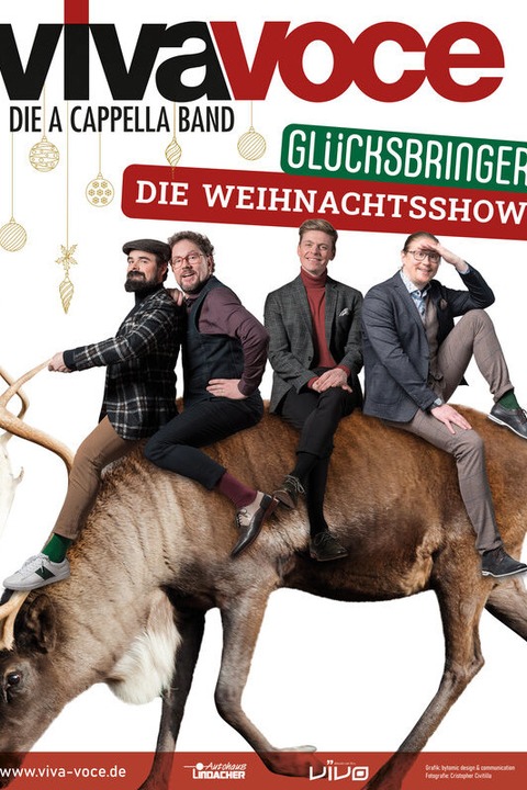 VIVA VOCE - Glcksbringer - die Weihnachtsshow - Ansbach - 15.12.2024 18:00