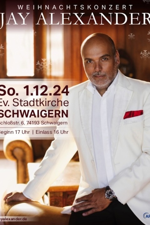 Weihnachtskonzert Jay Alexander - Schwaigern - 01.12.2024 17:00