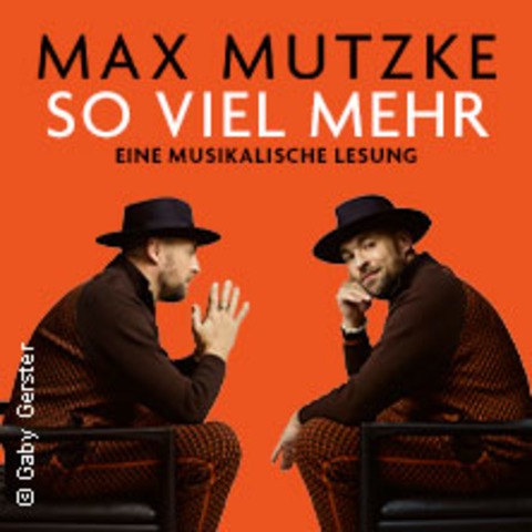 Max Mutzke: So Viel Mehr - Eine musikalische Lesung - HAMBURG - 05.05.2025 20:00