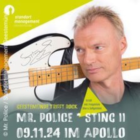 Mr. Police - Tribute To Police & Sting - DÖBELN - 15.11.2025 20:00