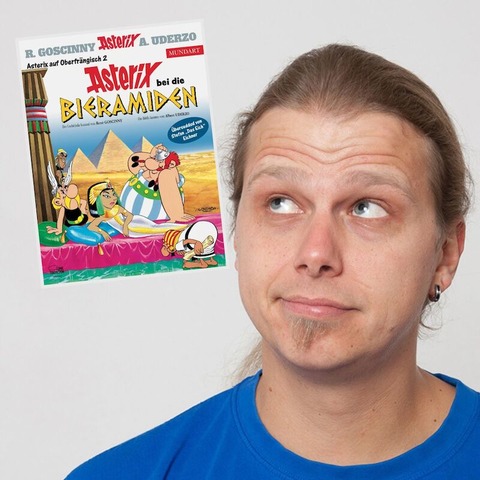 Stefan &#8222;Das Eich&#8220; Eichner liest Asterix auf Oberfrnkisch und plaudert entspannt aus dem Nhkstchen. - Forchheim - 02.02.2025 17:00