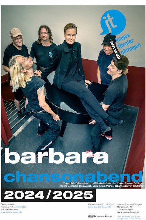 Barbara - 60 Jahre &#8222;Gttingen&#8220; - Chansonabend - Gttingen - 06.12.2024 20:00