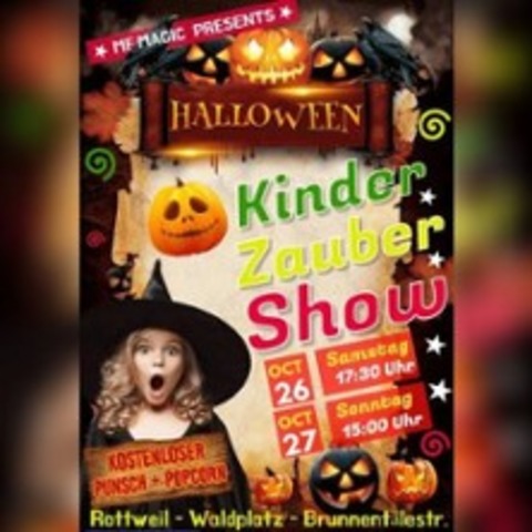 Halloween Familien Zauber Show - Rottweil - 27.10.2024 15:00