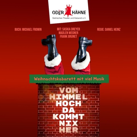 Vom Himmel hoch, da kommt nix her o Weihnachtskabarett - Frankfurt (Oder) - 31.12.2024 15:00