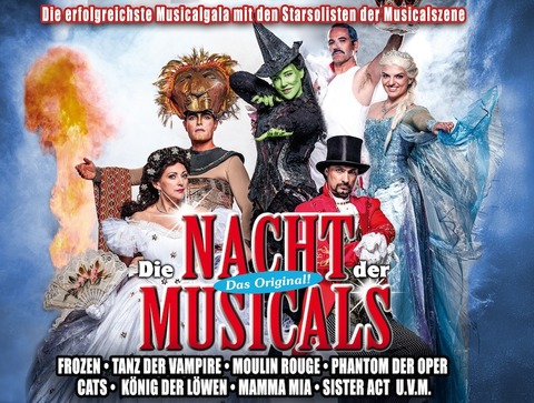 Die Nacht der Musicals - Die grten Musical-Hits aller Zeiten! - Ulm - 08.02.2025 20:00