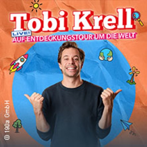 Tobi Krell - Auf Entdeckungstour um die Welt - Berlin - 03.10.2025 16:00