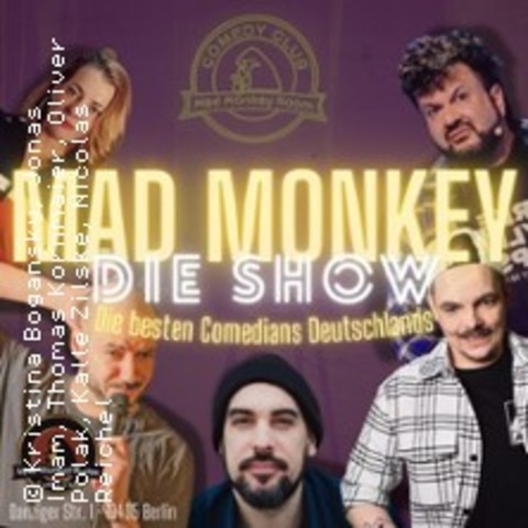 Mad Monkey - Samstags-Special - BERLIN - 28.12.2024 20:30