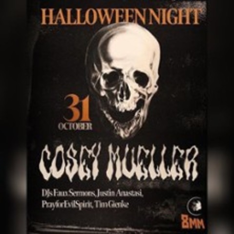 8mm Halloween Party - Cosey Mueller Live - BERLIN - 31.10.2024 19:00