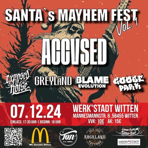 Santas Mayem Fest - Santas Mayhem Fest - Witten - 07.12.2024 18:00