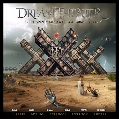 DREAM THEATER - 40th Anniversary Tour 2024-2025 - NRNBERG - 12.07.2025 19:00