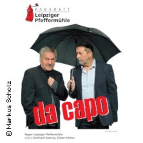 da capo - Dieter Richter, Burkhard Damrau, Hartmut Schwarze - LEIPZIG - 14.01.2025 20:00