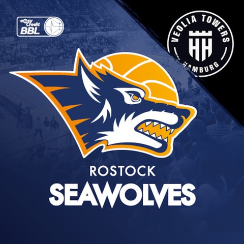 Rostock Seawolves - Veolia Towers Hamburg | TOPSPIEL - Rostock - 26.12.2024 18:00