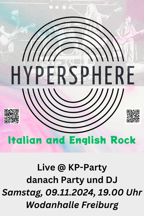 Hypersphere Live danach KP Party - Freiburg - 09.11.2024 19:30