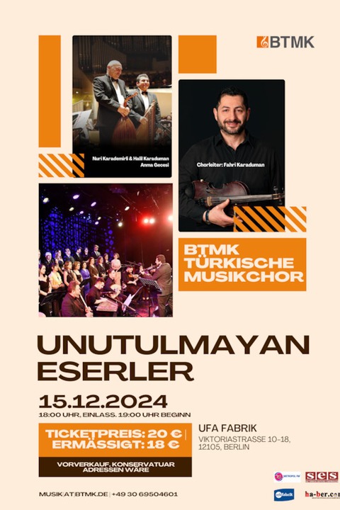 BTMK Konservatorium fr trkische Musik - Berlin - 15.12.2024 19:00