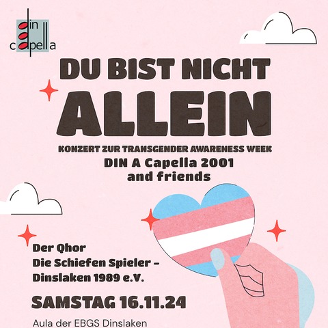 Du bist nicht Allein - DIN A Capella 2001 @ friends - Dinslaken - 16.11.2024 17:00