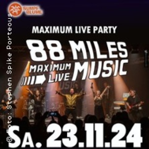 88 Miles - Maximum Live Party - Hameln - 23.11.2024 19:00