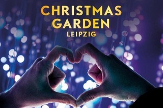 Christmas Garden Leipzig - Mit der Dmmerung beginnt die magische Reise