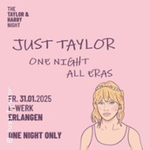 Just Taylor - One Night All Eras - ERLANGEN - 31.01.2025 22:00