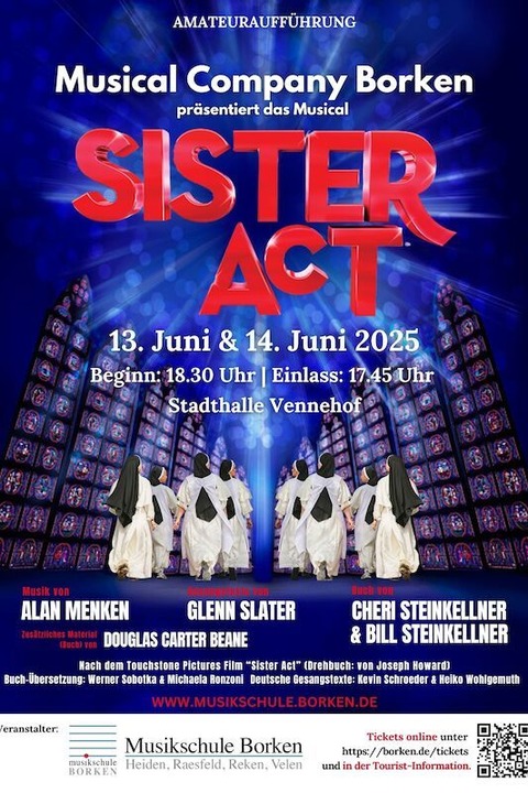 Schulauffhrung &#8222;Sister Act&#8220; - das Musical - Sister Act - das Musical (Schulauffhrung) - Borken - 14.06.2025 18:30