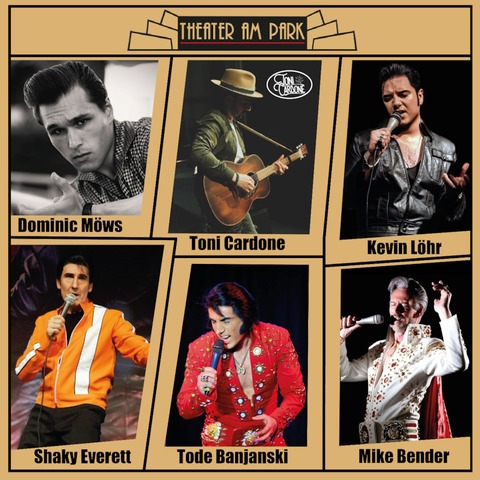 Our Tribute to Elvis - Finale - mit Kevin Lhr, Toni Cardone, Tode Banjanski, Dominic Mws, Mike Bender und Shaky Everett - Bad Nauheim - 17.08.2025 15:30