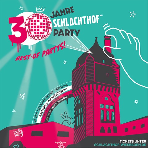 30 Jahre Schlachthof Wiesbaden - Die mega Geburtstagsparty! - Wiesbaden - 29.11.2024 20:00