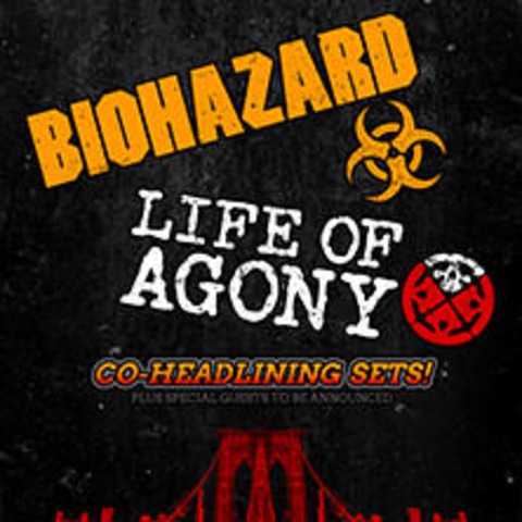 Biohazard / Life Of Agony - Hamburg - 27.03.2025 19:00