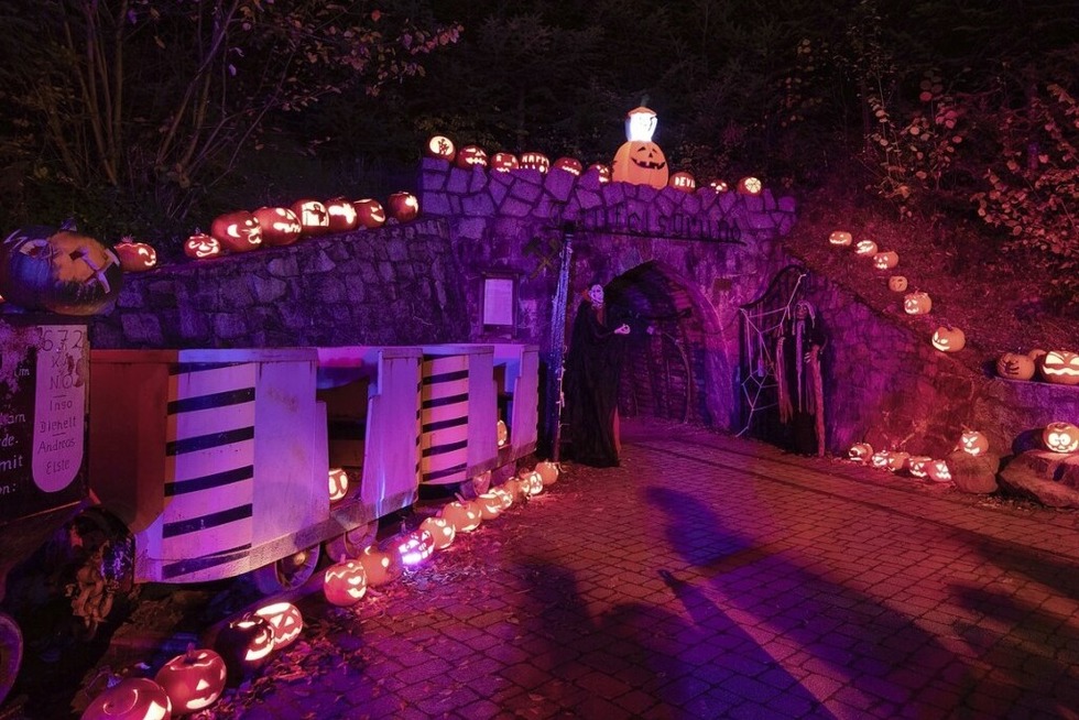 Zu Halloween gibt es im Bergwerk Teufelsgrund Gruseltouren - Badische Zeitung TICKET