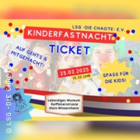 Kinderfastnacht der LSG - DIE CHAOTE - - KLEIN-WINTERNHEIM - 25.02.2025 15:30