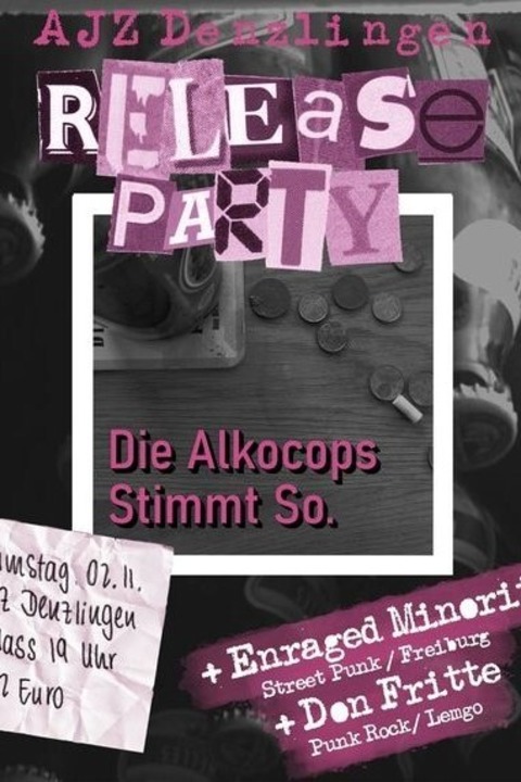 Die Alkocops - Denzlingen - 02.11.2024 19:00