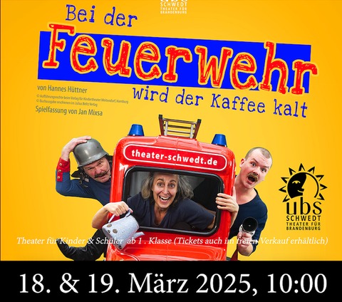 Bei der Feuerwehr wird der Kaffee kalt - Bad Freienwalde - 19.03.2025 10:00